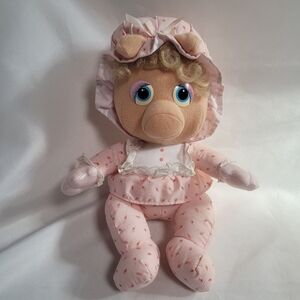 VTG Hasbro Softies Muppet Babies Miss Piggy 12" Plush Toy 1984